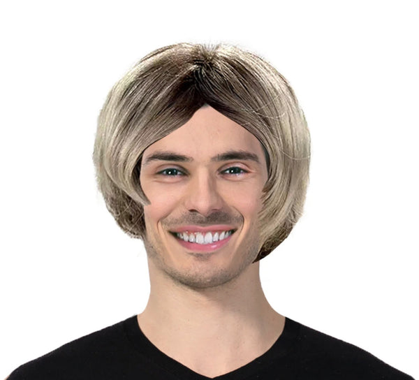 MEN'S TWO TONE WIG (BROWN BLONDE)